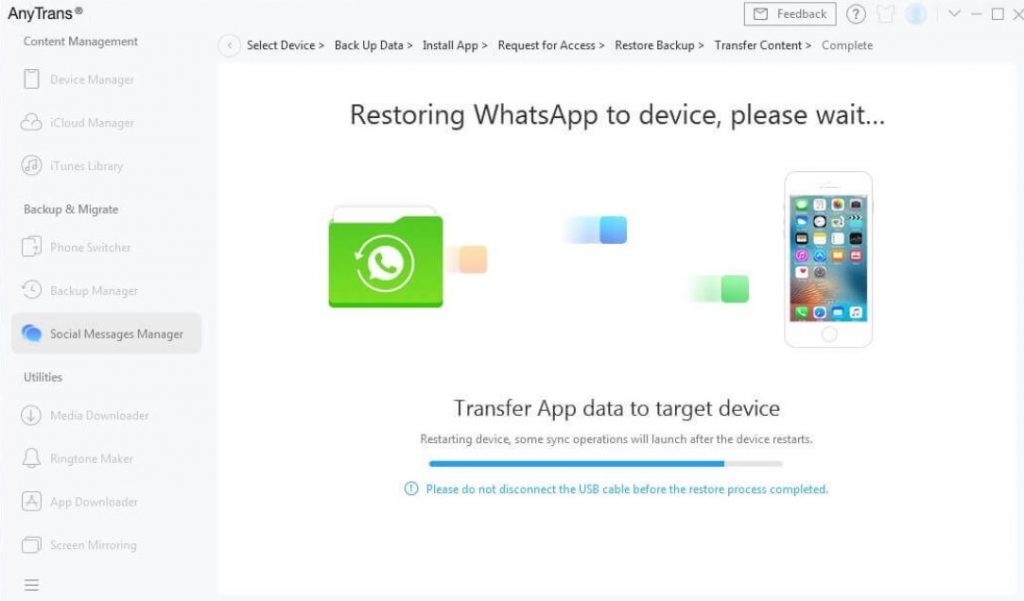 how to transfer whatsapp from android to iphone