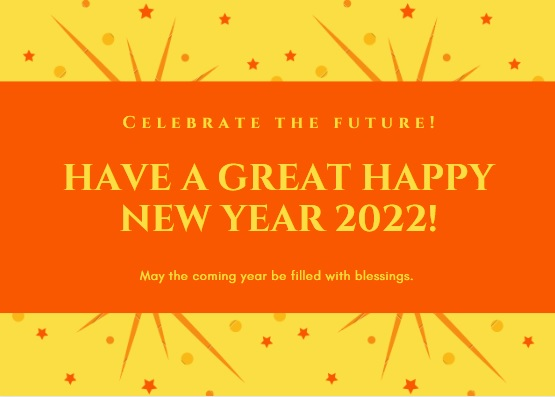 2022 Happy New Year Greetings Messages Images