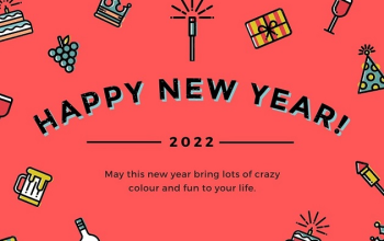 2022 Happy New Year Greetings, Messages, and Images
