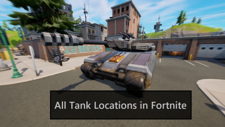 Fortnite Chapter 3 Season 2: All Tank Locations