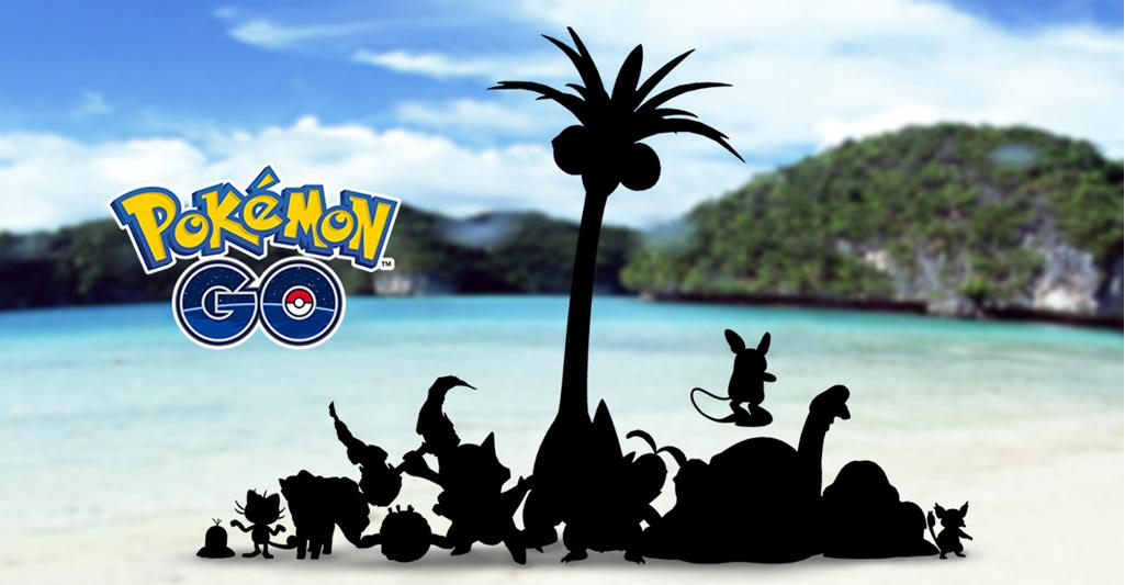 List of all Alola Pokemon in Pokemon GO