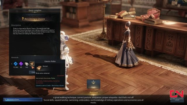 Where to get Polite emote in lost ark