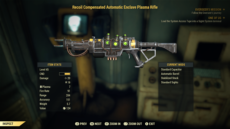 How to get Enclave Plasma Rifle in Fallout 76